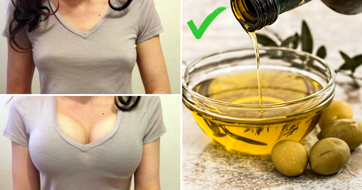 Как можно увеличить домашних условиях. Оливковое масло для увеличения бюста. Увеличем грудь. Масла для роста грудных желез. Как увеличить грудь.